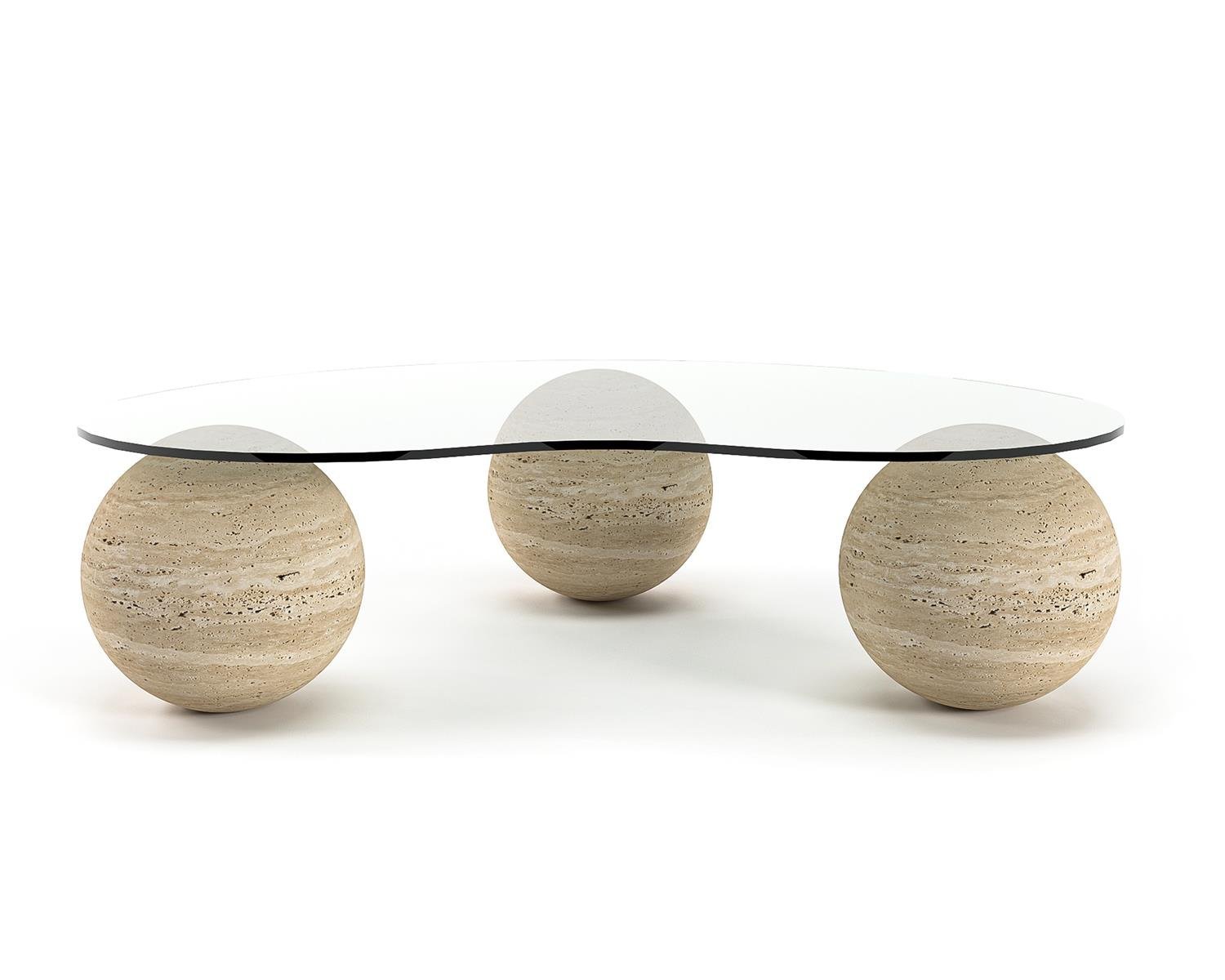 Travertine Coffee Table